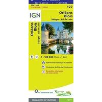 IGN Fietskaart 127 Orléans - Blois - Val De Loire