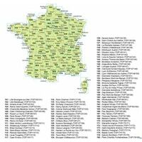 IGN Fietskaart 128 Auxerre - Montargis - Yonne
