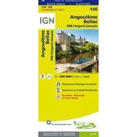 IGN Fietskaart 146 Angoulême - Bellac