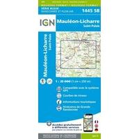 IGN Topografische Kaart 1445SB Mauléon-Licharre