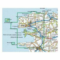 IGN Wandel- En Fietskaart Ouessant & Les Abers 1:75.00