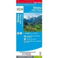 IGN Wandelkaart 1547OTR Ossau & Vallée d'Aspe