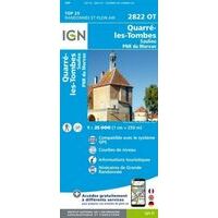 IGN Wandelkaart 2822ot Quarré-les-Tombes