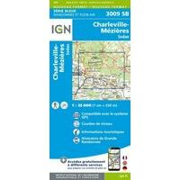 IGN Wandelkaart 3009SB Charleville-Mézières - Sedan