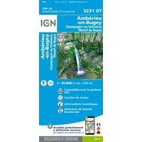 IGN Wandelkaart 3231ot Amberieu-en-Bugey