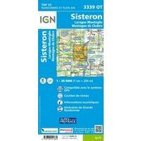 IGN Wandelkaart 3339ot Sisteron - Laragne-Montéglin