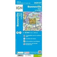IGN Wandelkaart 3429et Bonneville