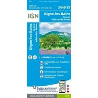 IGN Wandelkaart 3440et Digne-les-Bains