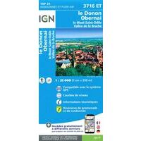 IGN Wandelkaart 3716ET Le Donon/Obernai/Mt STe Odile/V