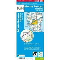 IGN Wandelkaart 4252OTR Monte Renoso & Bastelica