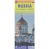 ITMB Landkaart Rusland - Europees Rusland En Siberië