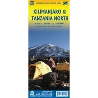 ITMB Wegenkaart Kilimanjaro & Tanzania Noord