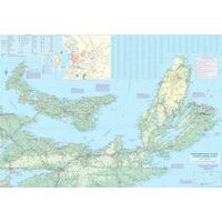 ITMB Wegenkaart Nova Scotia & Prince Edward Island