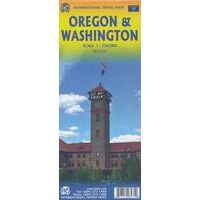 ITMB Wegenkaart Oregon En Washington State