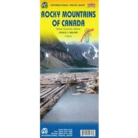 ITMB Wegenkaart Rocky Mountains Of Canada