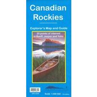 Gem Trek Wegenkaart Canadian Rockies (Jasper, Banff, Yoho)