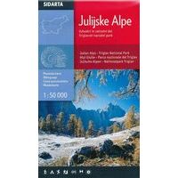 Kaarten Overig Wandelkaart Julische Alpen - Juliske Alpe