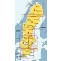 Kartforlaget Lantmariet Wegenkaart Zweden Zuidoost 3 1:250.000