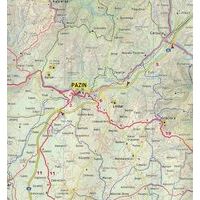 Kartografija Topografische Kaart Istrie En Kvarner Kuststreek