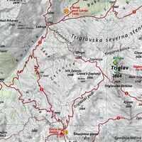 Kartografija Topografische Wandelkaart Triglavgebergte