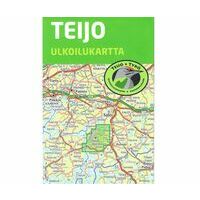 Karttakeskus FInland Wandelkaart Teijo Nationaal Park
