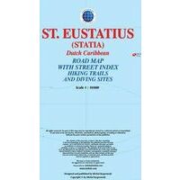 Kasprowski Maps Wegenkaart Sint Eustatius 1:10.000