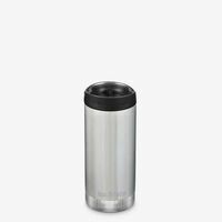 Klean Kanteen 12oz TKwide Insulated W/coffee-lid Brushed Stainle
