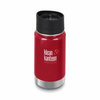 Klean Kanteen 12oz Wide Vacuum Insulated Met CafeCap Thermosbeker