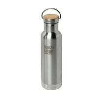 Klean Kanteen 20oz Insulated Reflect Bamboedop Brushed Stainless
