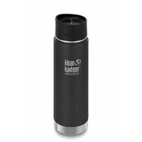 Klean Kanteen 20oz Wide Vacuum Fles Met CaféCap 2.0 Thermosfles