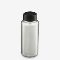 Klean Kanteen 40oz Classic Wide W/loopcap Brushed Stainless