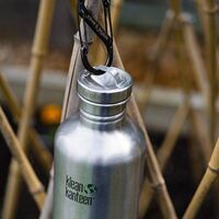 Klean Kanteen KIK Steel Loop Cap Brushed Stainless