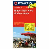 Kompass Fietskaart 3052 Niederrhein Nord, Gocher Heide