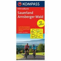 Kompass Fietskaart 3054 Sauerland, Arnsberger Land