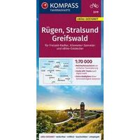 Kompass Fietskaart 3319 Rügen -Stralsund - Greifswald