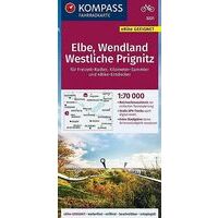 Kompass Fietskaart 3321 Elbe Wendland Westliche