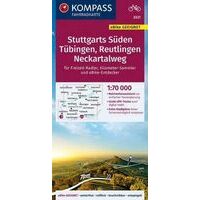 Kompass Fietskaart 3331 Stuttgarts Süden - Thübingen