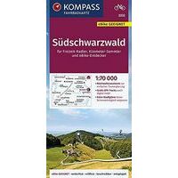 Kompass Fietskaart 3332 Südschwarzwald - Zwarte Woud Zuid
