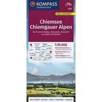 Kompass Fietskaart 3335 Chiemsee - Chiemgauer Alpen