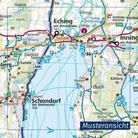 Kompass Fietskaart 3335 Chiemsee - Chiemgauer Alpen