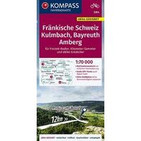 Kompass Fietskaart 3354 Fränkische Schweiz