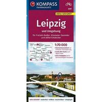 Kompass Fietskaart 3361 Leipzig Und Umgebung