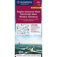 Kompass Fietskaart 3364 Region Hannover West