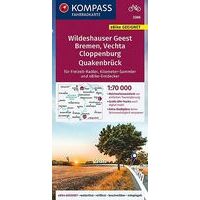 Kompass Fietskaart 3366 Wildeshauser Geest