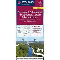 Kompass Fietskaart 3370 Spreewald Schlaubetal