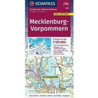 Kompass Fietskaart 3702 Mecklenburg/Vorpommern