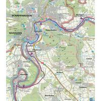 Kompass Fietskaart 7012 Rheinradweg Deel 2 Mannheim - Keulen 