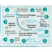 Kompass Wandelkaart 52 Vinschgau - Val Venosta
