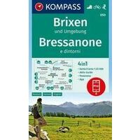 Kompass Wandelkaart 050 Brixen Und Umgebung