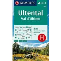 Kompass Wandelkaart 052 Ultental - Val D'Ultimo